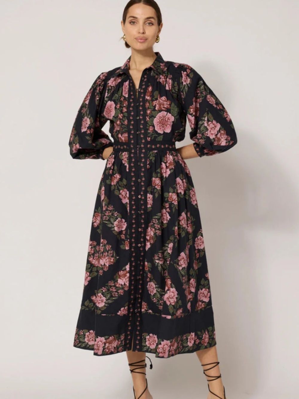 Cleobella Gillian Midi Dress Floral | Medium